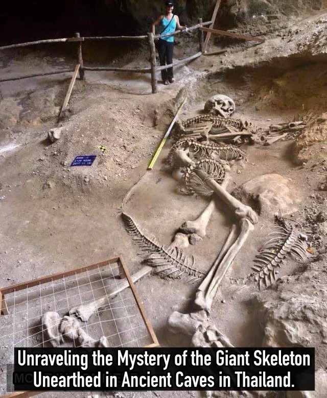 Unraveling the Mystery of the Giant Skeleton Unearthed in Ancient Caves ...